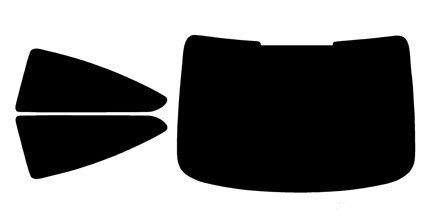 2014-2020 BMW 4 Series Coupe Rear Car Precut Window Tint Kit