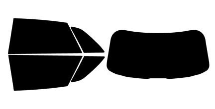 2019-2026 Audi Q8 Rear Car Precut Window Tint Kit