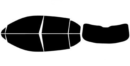 2019-2025 Cadillac XT4 Full Car Precut Window Tint Kit