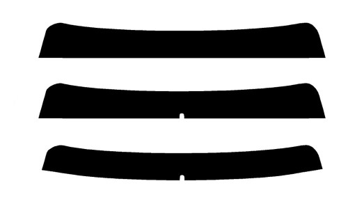 2000-2007 GMC Sierra 2500 3500HD Truck (Visor / Eye brow) Precut Tint Kit Automotive Window Film