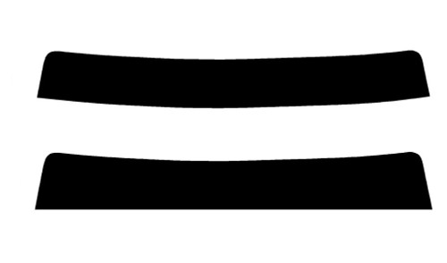 2004-2012 Chevrolet Colorado Precut Visor Brow