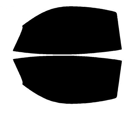 2013-2017 Dodge Viper Rear Car Precut Window Tint Kit