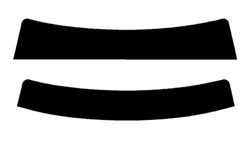 2001-2005 Honda Civic Coupe (Visor / Eye brow) Precut Tint Kit Automotive Window Film