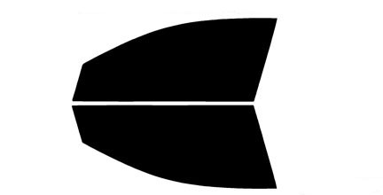 2018-2023 Kia Rio Sedan Front Windows Precut Window Tint Kit