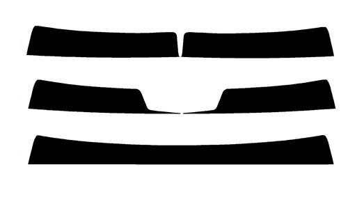 2010-2015 Chevrolet Camaro Coupe (Visor / Eye brow) Precut Tint Kit Automotive Window Film