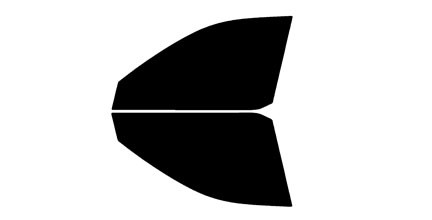 2020-2025 Kia Telluride Front Windows Precut Window Tint Kit