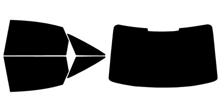 2019-2025 Audi A6 Rear Car Precut Window Tint Kit