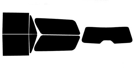 2018-2024 Ford Expedition EL or Max Rear Car Precut Window Tint Kit