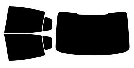 2019-2025 Volvo S60 Rear Car Precut Window Tint Kit