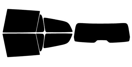 2019-2026 Volvo V60 Rear Car Precut Window Tint Kit