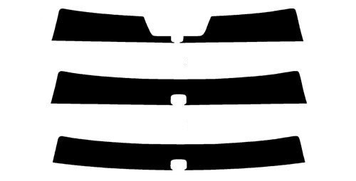 2012-2019 Volkswagen Passat (Visor / Eye brow) Precut Tint Kit Automotive Window Film