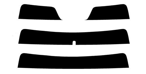 2016-2020 Toyota Yaris Sedan (Visor / Eye brow) Precut Tint Kit Automotive Window Film