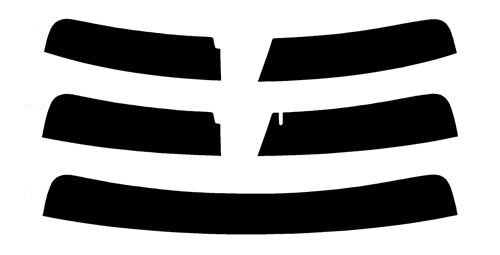 2017-2024 Nissan Armada (Visor / Eye brow) Precut Tint Kit Automotive Window Film