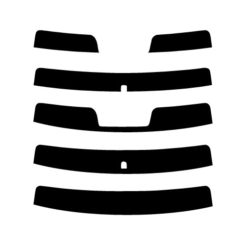 2017-2024 Mitsubishi Mirage G4 Sedan (Visor / Eye brow) Precut Tint Kit Automotive Window Film