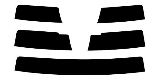 2019-2027 Mazda 3 Hatchback (Visor / Eye brow) Precut Tint Kit Automotive Window Film