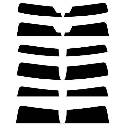 2015-2021 Lexus NX Series (Visor / Eye brow) Precut Tint Kit Automotive Window Film