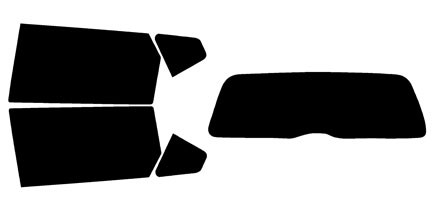 2020-2026 Kia Soul Rear Car Precut Window Tint Kit