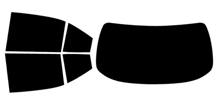 2020-2027 Toyota Corolla Sedan Rear Car Precut Window Tint Kit