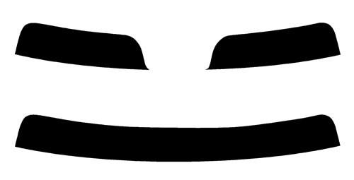 2017-2021 Kia Cadenza (Visor / Eye brow) Precut Tint Kit Automotive Window Film