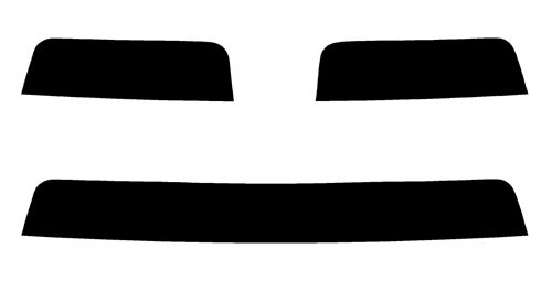 2015-2024 Jeep Renegade (Visor / Eye brow) Precut Tint Kit Automotive Window Film