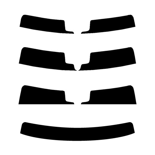 2019-2025 Infiniti QX50 (Visor / Eye brow) Precut Tint Kit Automotive Window Film