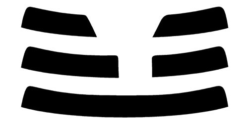 2018-2027 Honda Odyssey (Visor / Eye brow) Precut Tint Kit Automotive Window Film