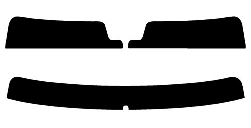 2009-2019 Ford Flex (Visor / Eye brow) Precut Tint Kit Automotive Window Film