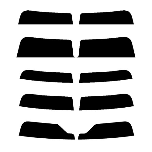 2015-2020 BMW 4-Series GranCoupe (Visor / Eye brow) Precut Tint Kit Automotive Window Film