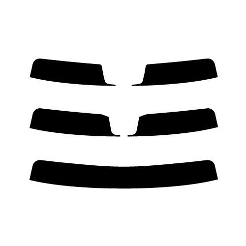 2019-2026 Audi Q8 (Visor / Eye brow) Precut Tint Kit Automotive Window Film