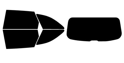 2018-2025 Audi A4 Allroad Rear Car Precut Window Tint Kit