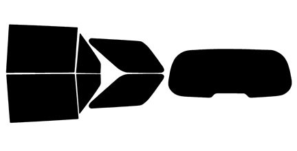 2020-2026 Ford Explorer Rear Car Precut Window Tint Kit