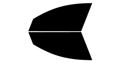 2016-2024 Jaguar XF Front Windows Precut Window Tint Kit