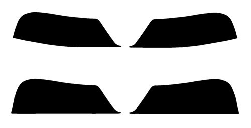 2009-2017 Chevrolet Traverse (Visor / Eye brow) Precut Tint Kit Automotive Window Film