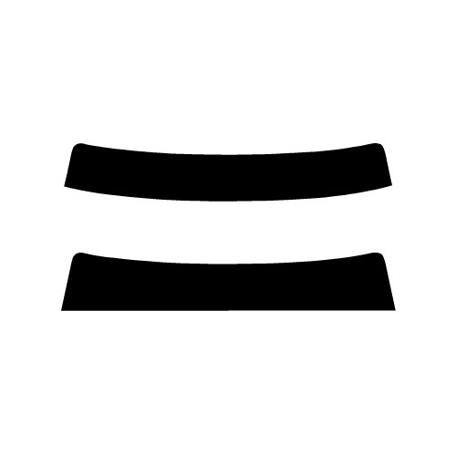 2002-2007 Mitsubishi Lancer Sedan (Visor / Eye brow) Precut Tint Kit Automotive Window Film