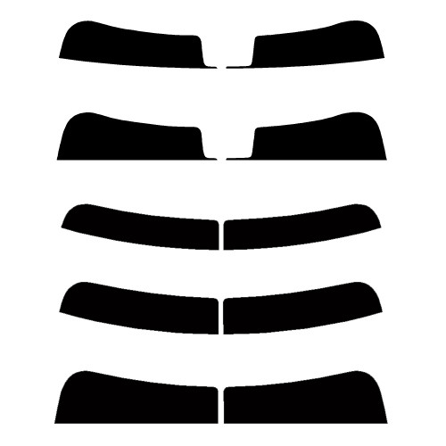 2018-2026 Lincoln Navigator L (Visor / Eye brow) Precut Tint Kit Automotive Window Film