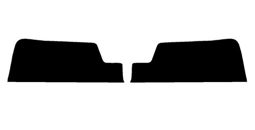 2009-2013 Mazda 6 Sedan (Visor / Eye brow) Precut Tint Kit Automotive Window Film