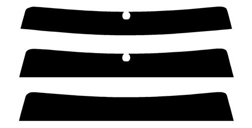 2005-2010 Kia Sportage (Visor / Eye brow) Precut Tint Kit Automotive Window Film