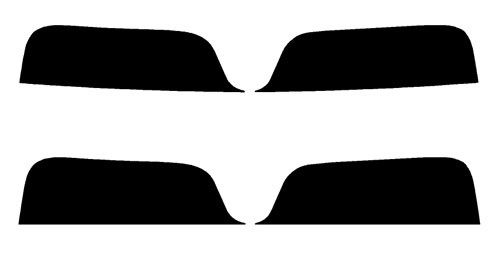 2012-2017 Kia Rio 5 Hatchback (Visor / Eye brow) Precut Tint Kit Automotive Window Film