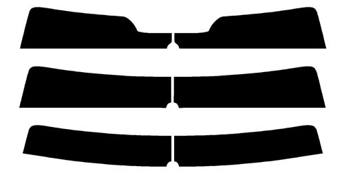 2003-2008 Honda Pilot (Visor / Eye brow) Precut Tint Kit Automotive Window Film