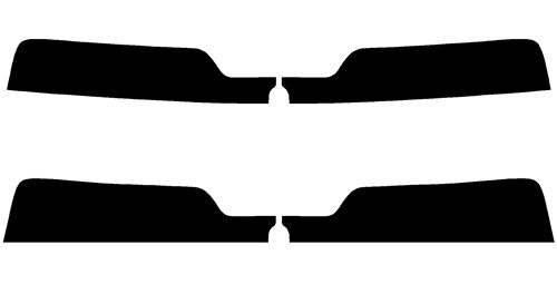 2006-2014 Honda Ridgeline (Visor / Eye brow) Precut Tint Kit Automotive Window Film