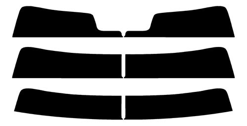 2010-2013 Mazda 3 Sedan (Visor / Eye brow) Precut Tint Kit Automotive Window Film