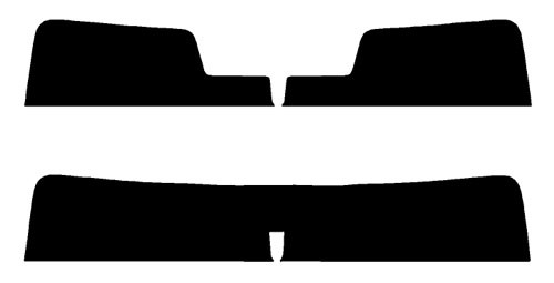 2007-2013 Nissan Versa Hatchback (Visor / Eye brow) Precut Tint Kit Automotive Window Film