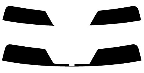 2017-2018 Toyota Corolla iM (Visor / Eye brow) Precut Tint Kit Automotive Window Film