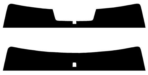 2005-2012 Toyota Avalon (Visor / Eye brow) Precut Tint Kit Automotive Window Film