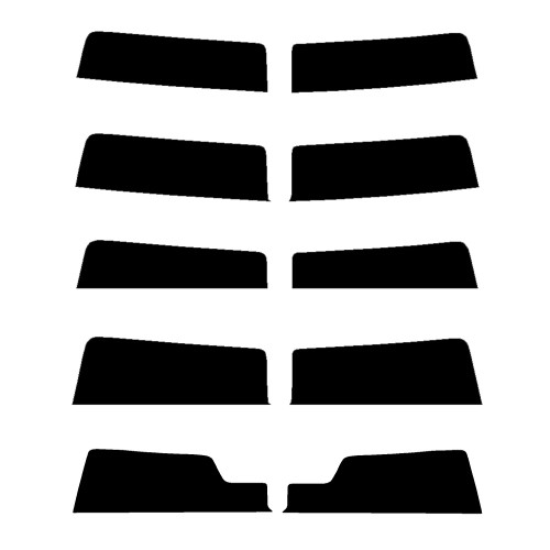 2011-2017 Buick Regal (Visor / Eye brow) Precut Tint Kit Automotive Window Film