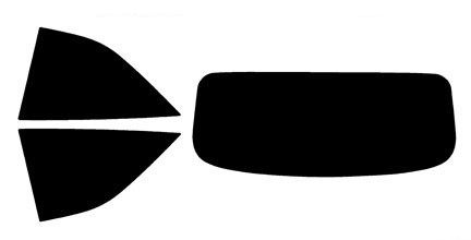 2018-2025 Audi A5 Convertible Rear Car Precut Window Tint Kit