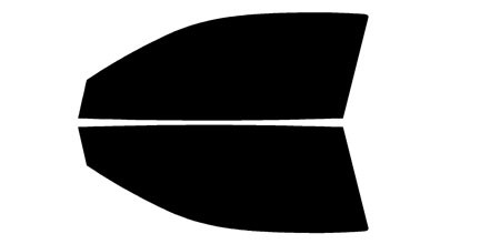 2000-2007 Chevrolet Monte Carlo Front Windows Precut Window Tint Kit