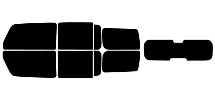 2006-2010 Hummer H3 Full Car Precut Window Tint Kit