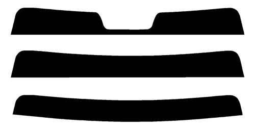 2005-2009 Kia Spectra (Visor / Eye brow) Precut Tint Kit Automotive Window Film