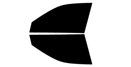 2000-2004 Kia Spectra Sedan Front Windows Precut Window Tint Kit